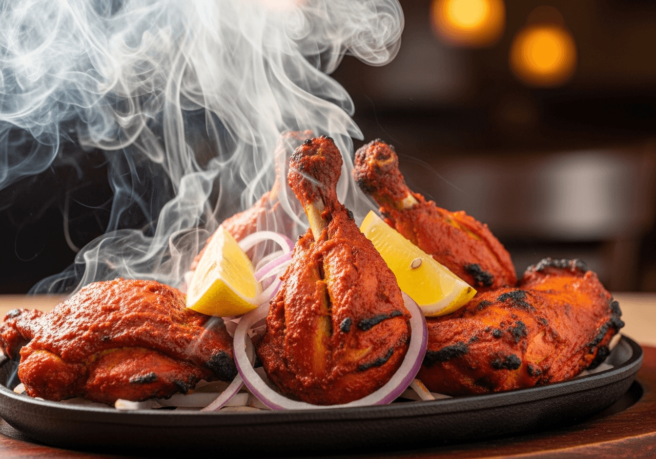 Tandoori Chicken Sterling - clay oven grilled